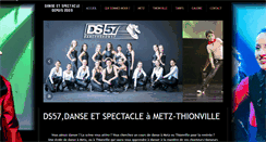 Desktop Screenshot of dancershow57.fr